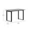 Flash Furniture Redmond 48x30 Conf Tbl w/1in. Thick Dbl Sided Laminate Tbl Top w/PVC and U-Frame Steel Bse, Gry Oak MT-M4830-LTGRY-UBF-GG - alternate 2